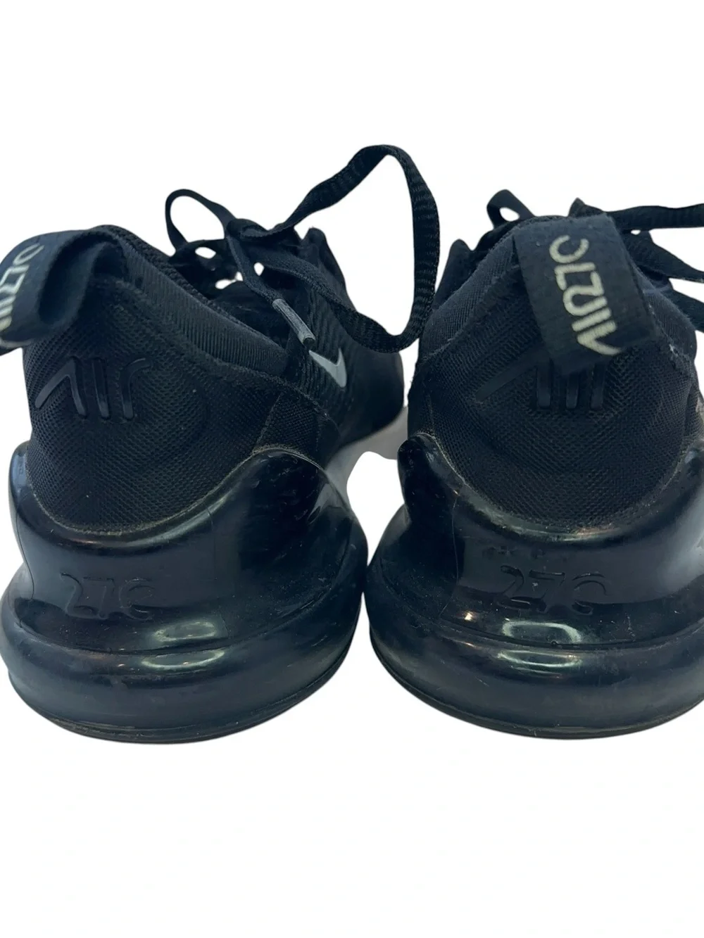 Nike Air Max 270 Shoes Youth Size 13C AO2372-001 Black